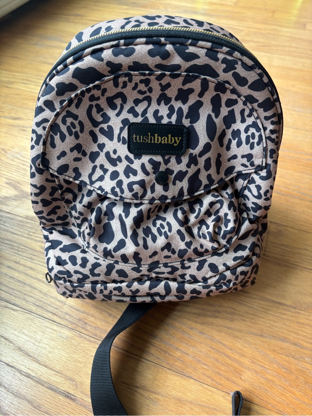 Tushbaby Strapless Baby Hipseat Hip Carrier Leopard Print